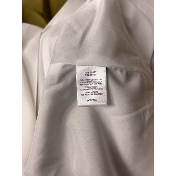 New Stacy London Blazer Small Womens Green Twofer Layered Jacket - Picture 9 of 9